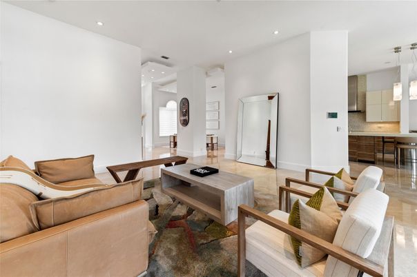 Interior, Kitchen, Living room, Pendant Lights, Recessed Lighting