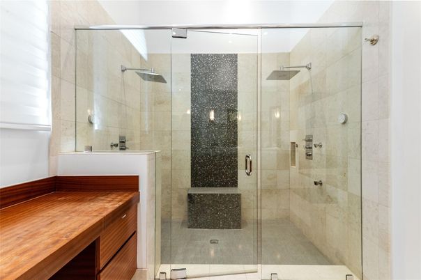 Bathroom, Glass Shower, Interior