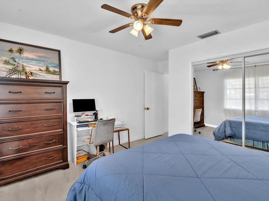 Bedroom, Home Office, Interior
