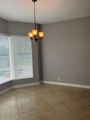 Chandelier, Empty room, Interior
