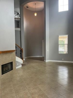 Fireplace, Interior, Pendant Lights