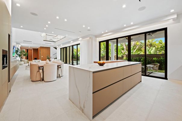 Dining room, Interior, Kitchen, Pendant Lights, Recessed Lighting