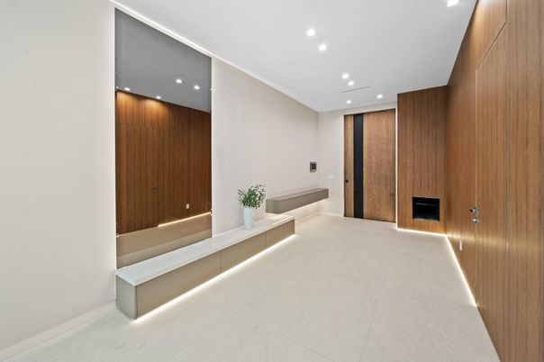 Interior, Recessed Lighting, Wooden Walls