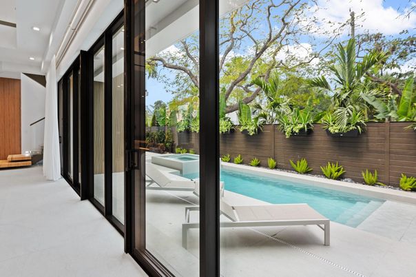 Exterior, Interior, Pool, Recessed Lighting