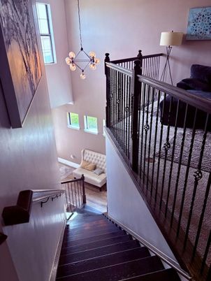 Interior, Pendant Lights, Wood Texture Flooring