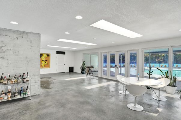 Interior, Marble Walls, Recessed Lighting
