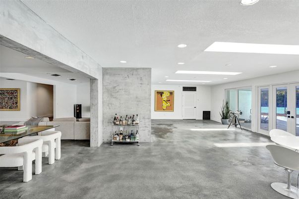 Interior, Marble Walls, Recessed Lighting