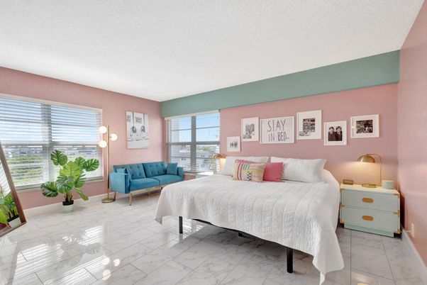 Bedroom, Interior, Marble