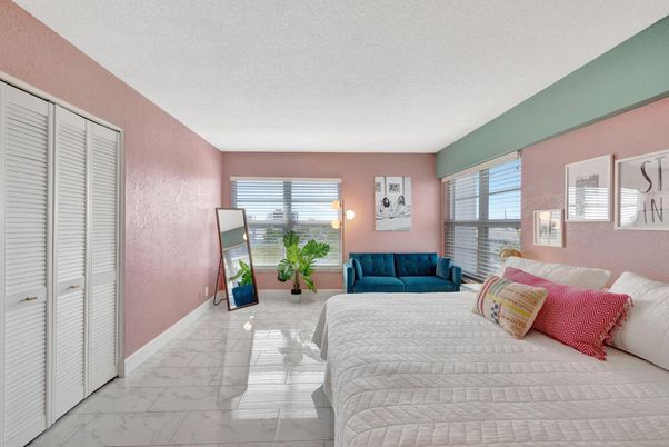 Bedroom, Interior, Marble