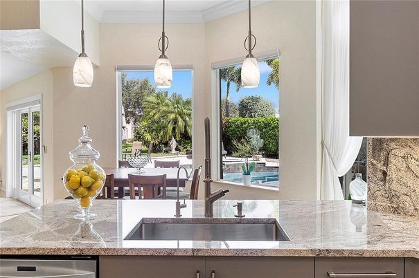 Dining room, Interior, Kitchen, Pendant Lights