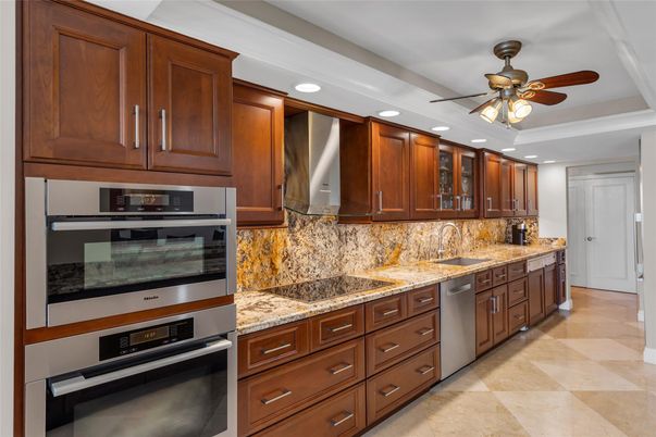 Interior, Kitchen, Recessed Lighting, Stainless Steel Appliances