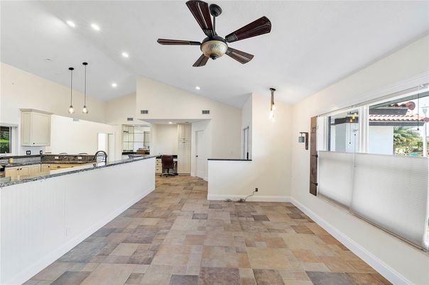 Interior, Kitchen, Pendant Lights, Recessed Lighting
