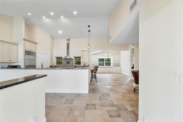 Interior, Kitchen, Pendant Lights, Recessed Lighting