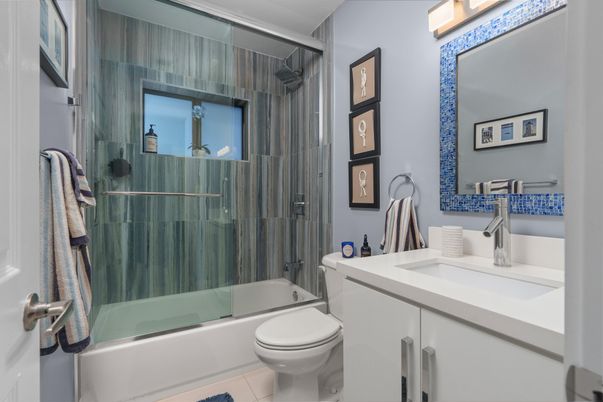 Bathroom, Glass Shower, Interior