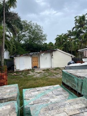 Backyard, Detached Garage, Exterior