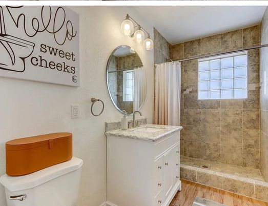 Bathroom, Interior, Wood Texture Flooring