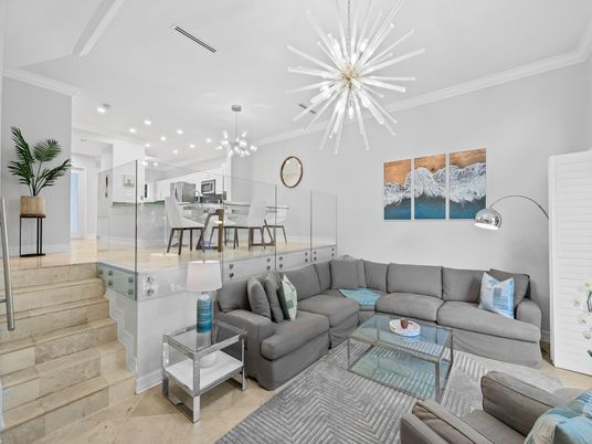 Interior, Kitchen, Living room, Pendant Lights, Recessed Lighting