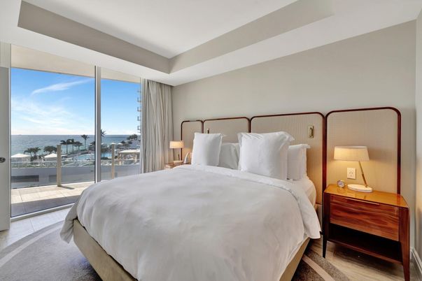 Bedroom, Interior, Water, Wood Texture Flooring