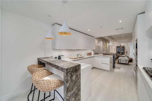 Interior, Kitchen, Pendant Lights, Recessed Lighting
