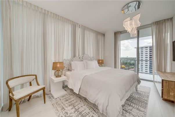 Bedroom, Chandelier, Interior