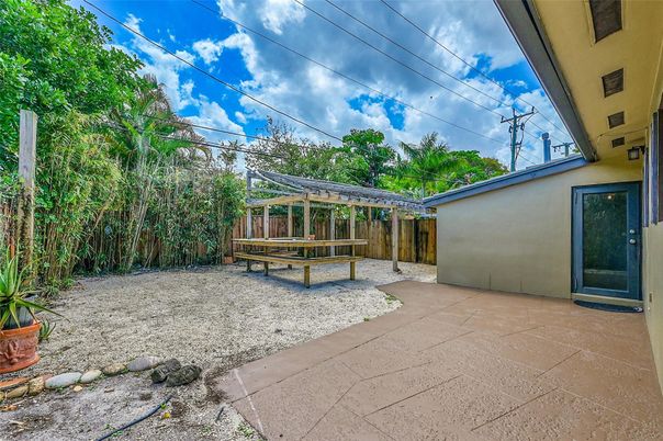Backyard, Exterior