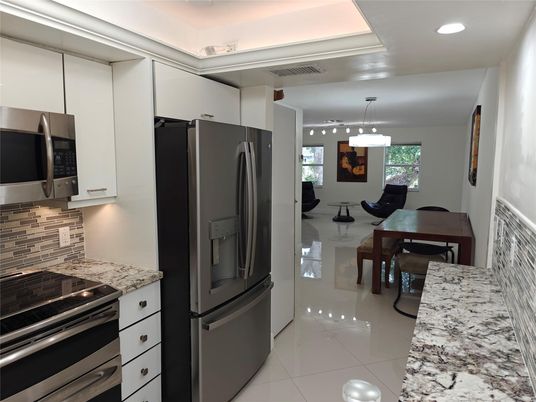 Dining room, Interior, Kitchen, Pendant Lights, Recessed Lighting