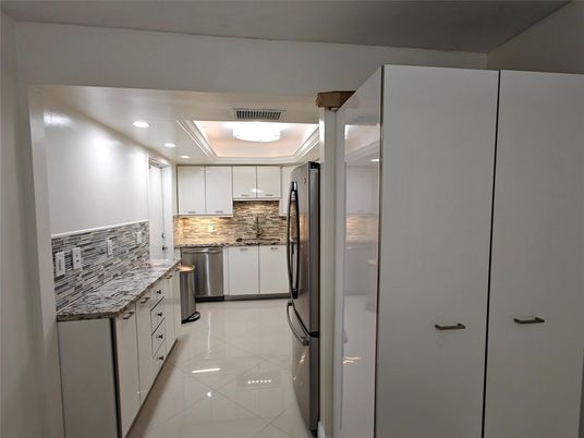 Interior, Kitchen, Recessed Lighting, Stainless Steel Appliances