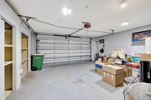 Garage, Interior, Recessed Lighting