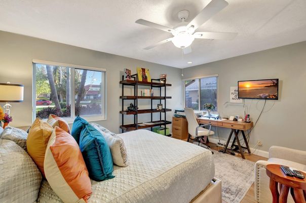 Bedroom, Home Office, Interior