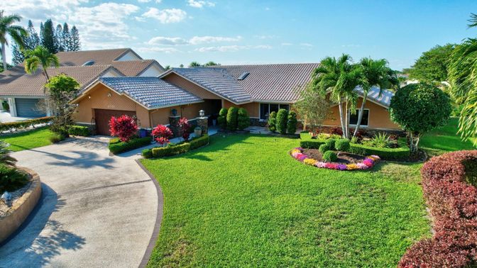 Attached, Backyard, Exterior, Facade, Mediterranean