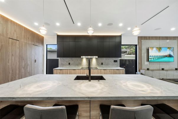 Interior, Kitchen, Pendant Lights, Recessed Lighting