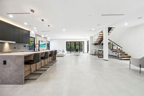 Interior, Kitchen, Pendant Lights, Recessed Lighting