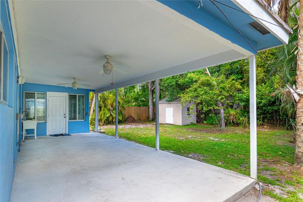Backyard, Exterior