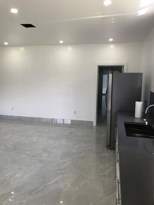 Interior, Kitchen, Marble, Recessed Lighting