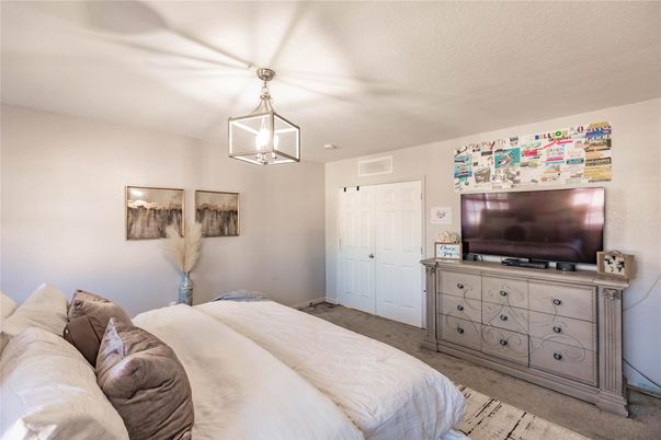 Bedroom, Interior, Pendant Lights