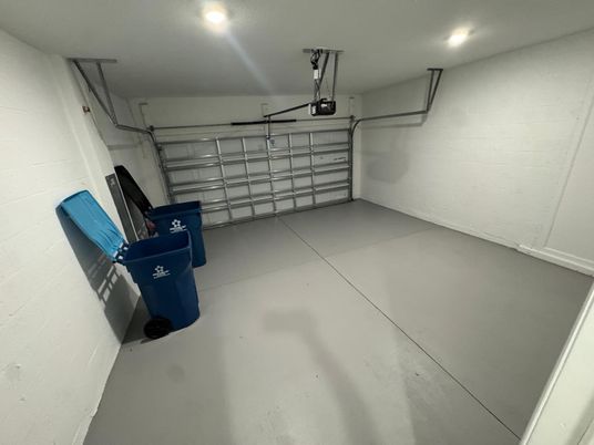 Garage, Interior, Recessed Lighting
