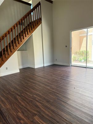 Empty room, Interior, Wood Texture Flooring
