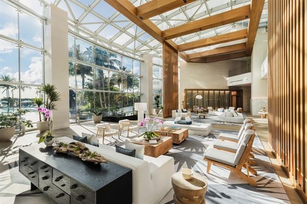 Interior, Living room, Sun Room, Wooden Beams