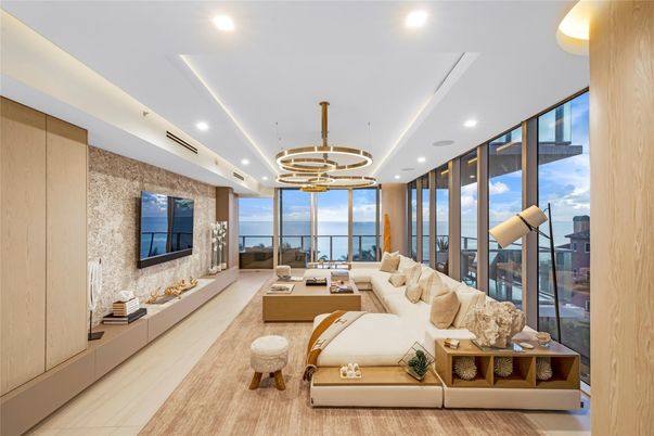 Fireplace, Interior, Living room, Pendant Lights, Recessed Lighting