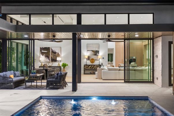 Interior, Living room, Pool