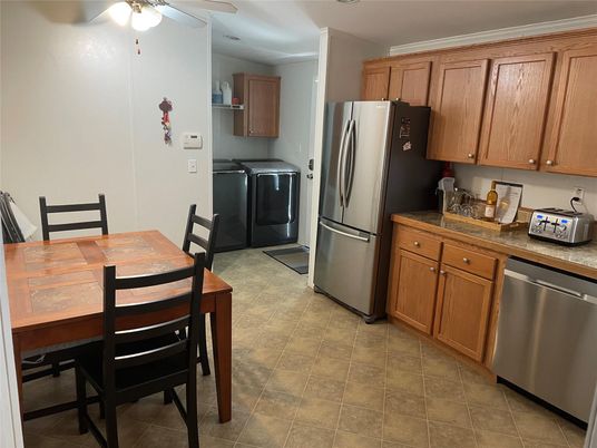 Dining room, Interior, Kitchen