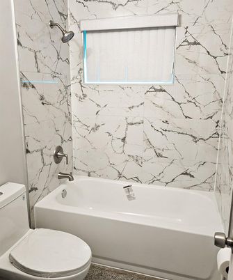 Bathroom, Interior, Marble Walls