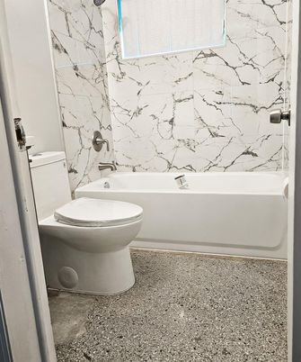 Bathroom, Interior, Marble Walls