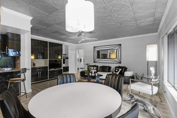 Dining room, Interior, Kitchen, Living room, Wood Texture Flooring