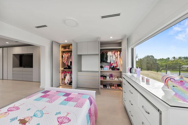 Bedroom, Interior, Recessed Lighting, Walk-in Closets