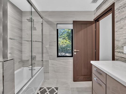 Bathroom, Glass Shower, Interior
