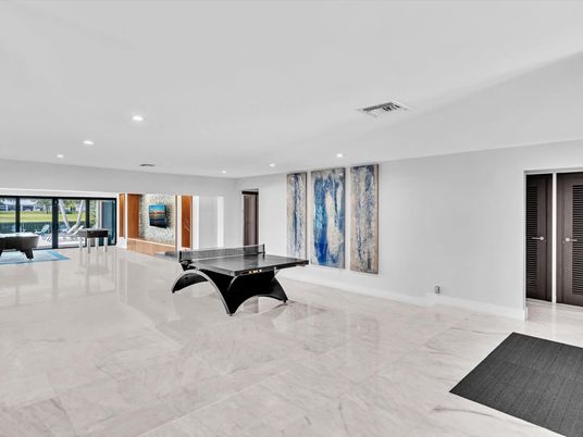 Interior, Marble, Recessed Lighting