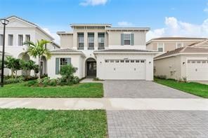 Attached, Backyard, Exterior, Facade, Mediterranean