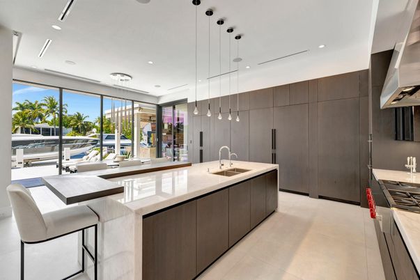 Interior, Kitchen, Pendant Lights, Recessed Lighting