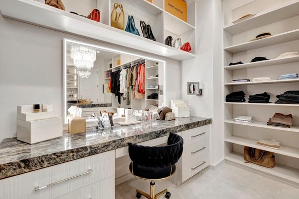 Chandelier, Interior, Walk-in Closets
